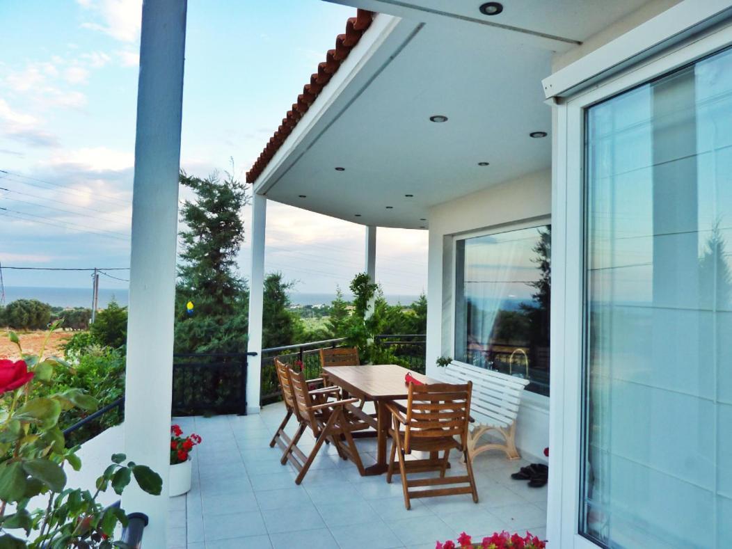 Vineyard Country House With Panoramic Seaview Александроуполис Экстерьер фото